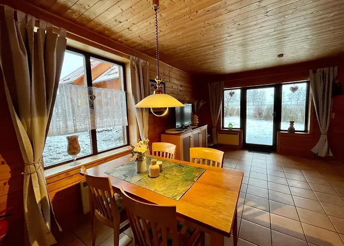 Js Feriendomizile Haus Abendrot هاسلفيلد